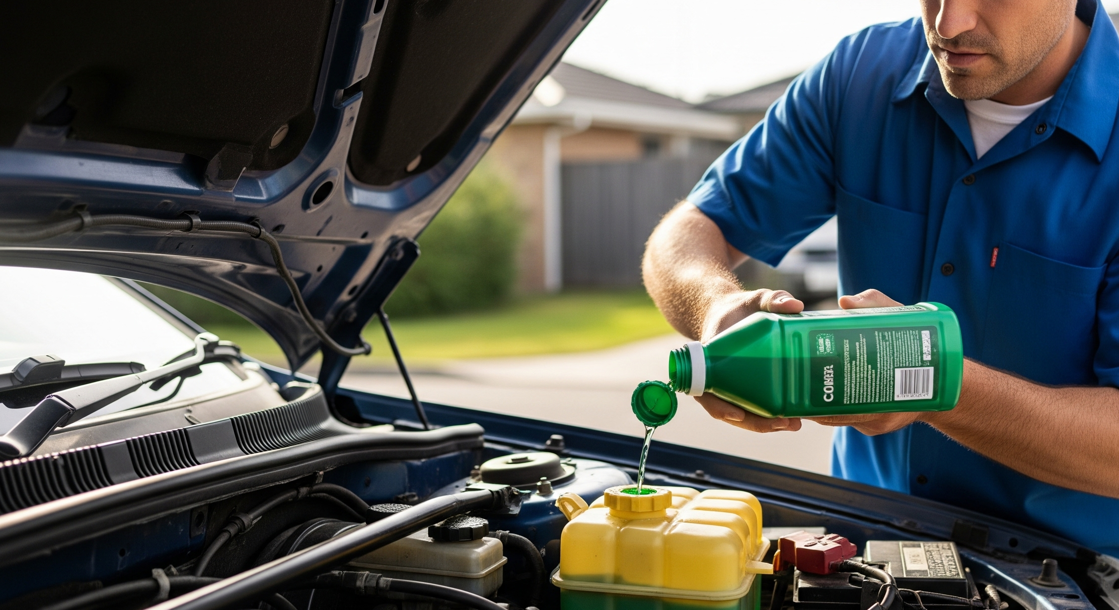 Kølervæske Guide: Alt du skal vide om typer, skift og vedligeholdelse
